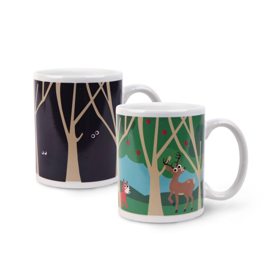 Home Lazy Suricata Mugs | Woodlands Morphing Mug