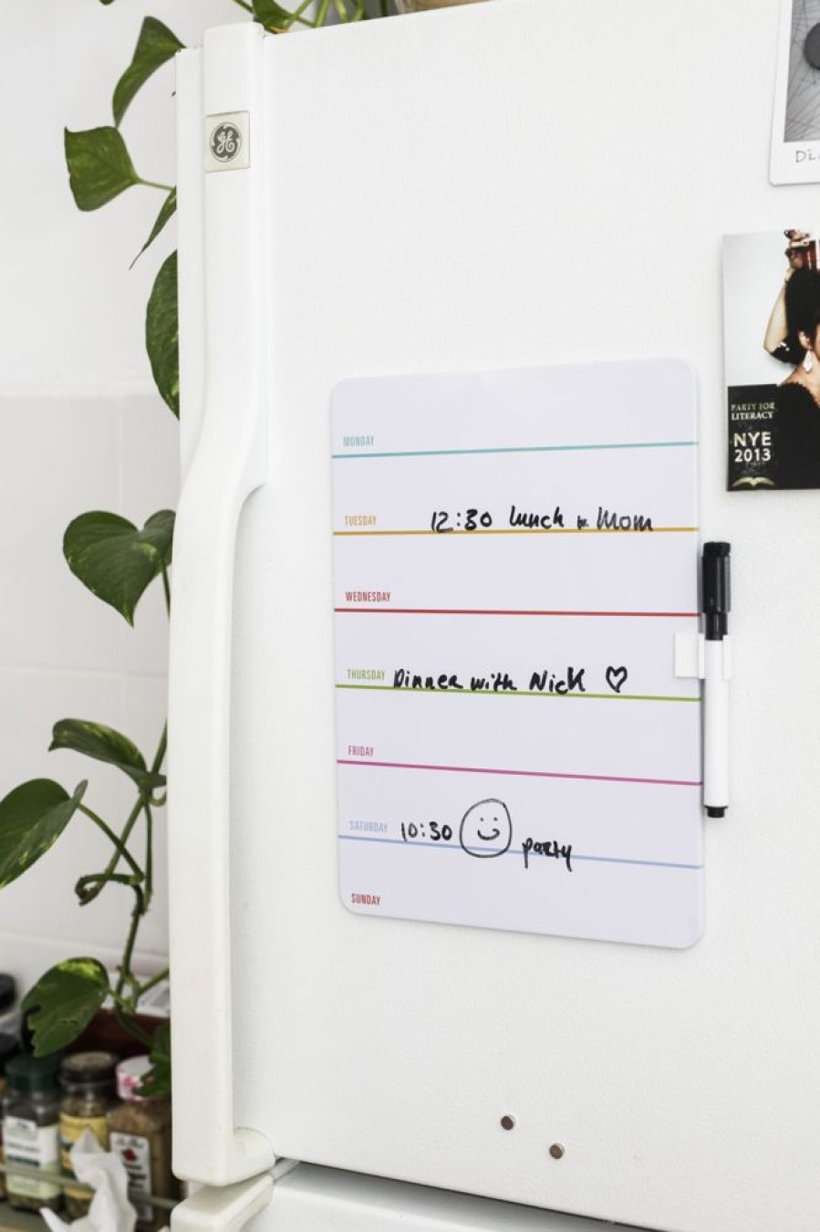 Home Lazy Suricata Kitchen Tools | Daily Dry Erase Board