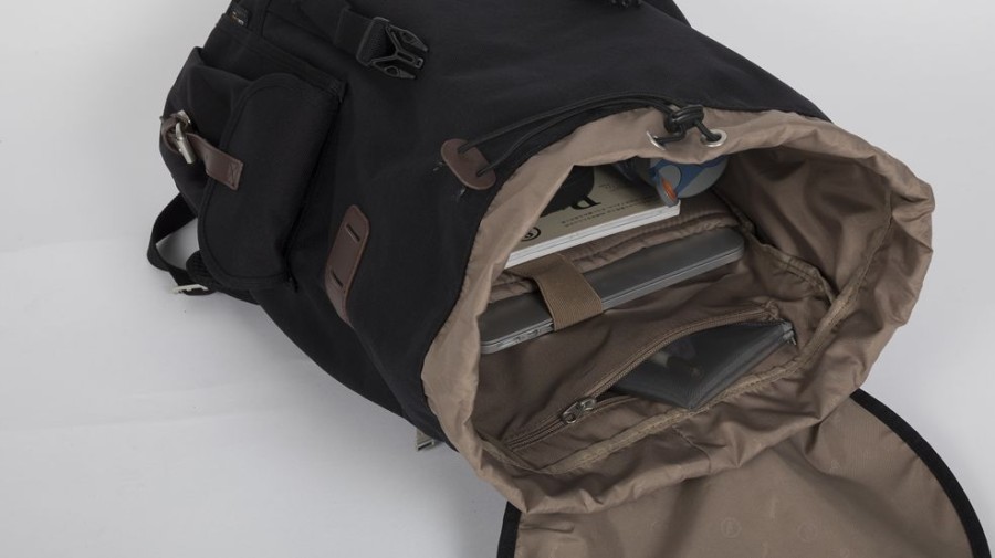 Doughnut Bags Lazy Suricata | Woodland Cordura Black