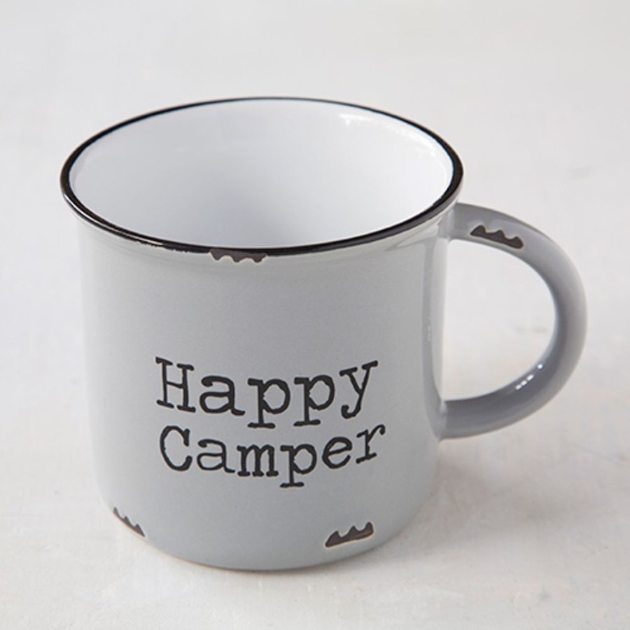 Home Lazy Suricata Mugs | Camp Mug Happy Camper