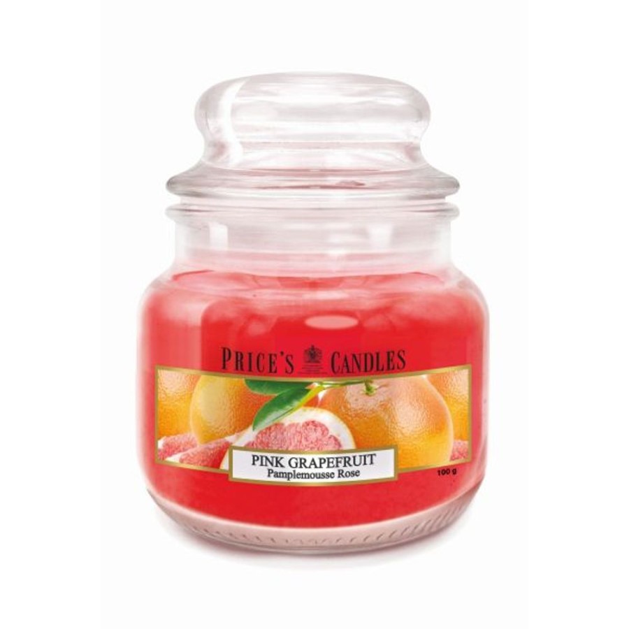 Home Lazy Suricata Candles & Vases | Price'S Candles Pink Grapefruit Small Jar