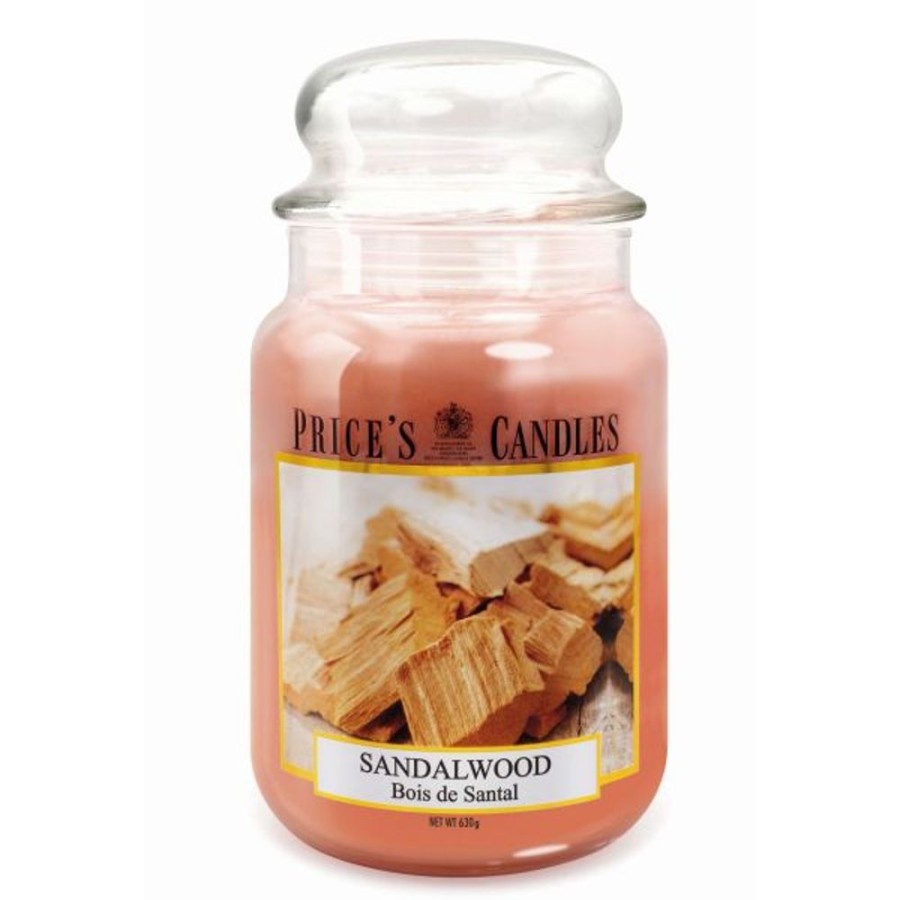 Home Lazy Suricata Candles & Vases | Price'S Candles Sandalwood Large Jar