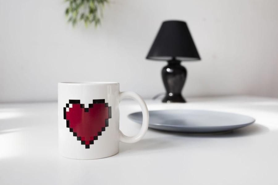 Home Lazy Suricata Mugs | Morph Coffee Mug Heart