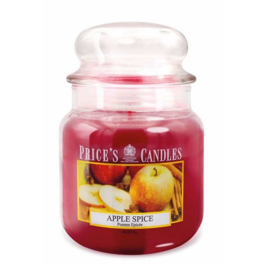 Home Lazy Suricata Candles & Vases | Price'S Candles Apple Spice Medium Jar