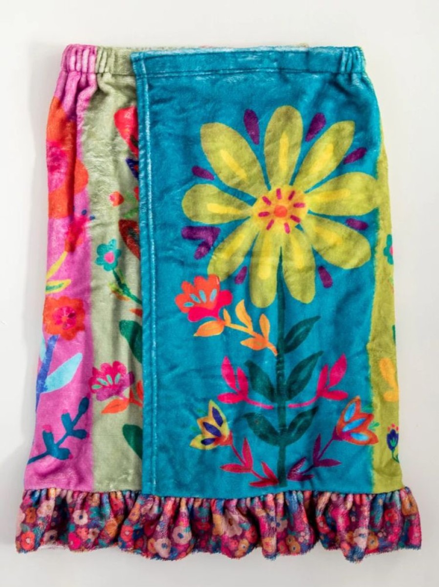 Accessories Lazy Suricata | Shower Body Towel Wrap Flowers