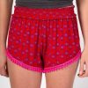 Styling Lazy Suricata | Lounge Short M/L Red Pink Vines