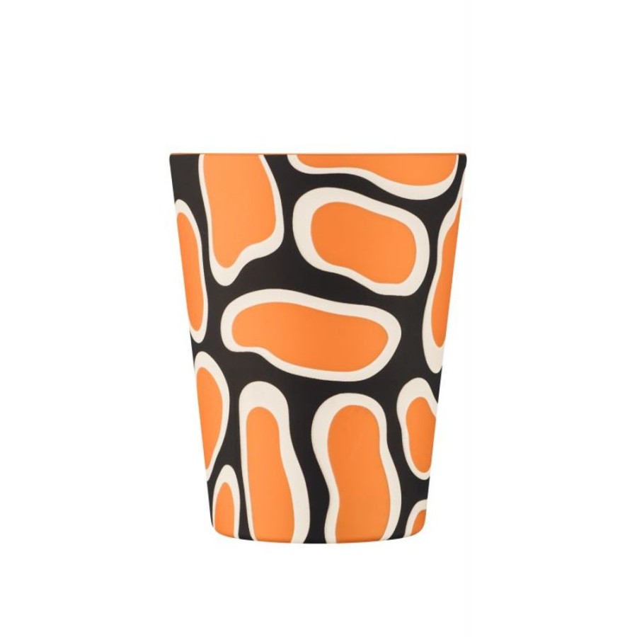 Home Lazy Suricata 350Ml | Bamboo Cup With Lid | No To Nooptlets