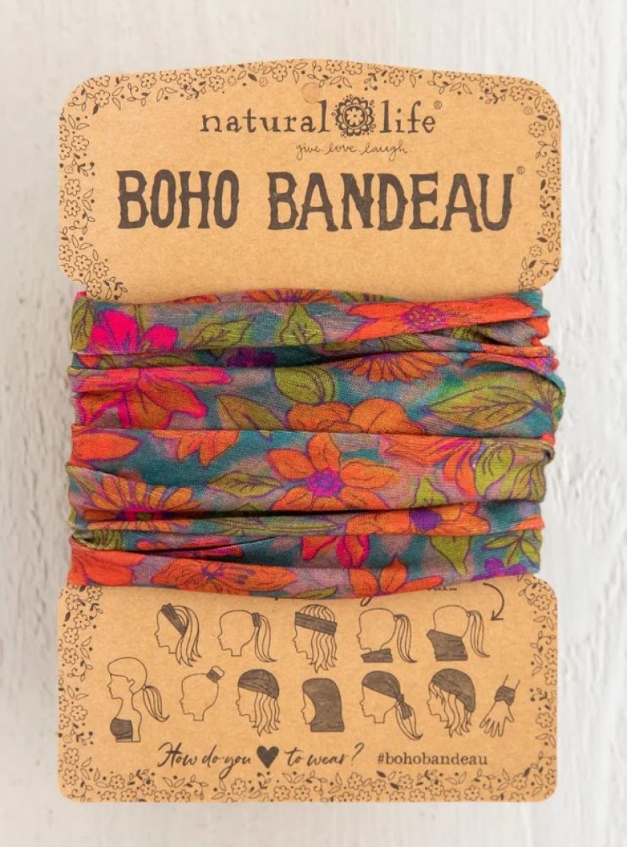 Accessories Lazy Suricata Bandeaus | Boho Bandana Watercolor Neon