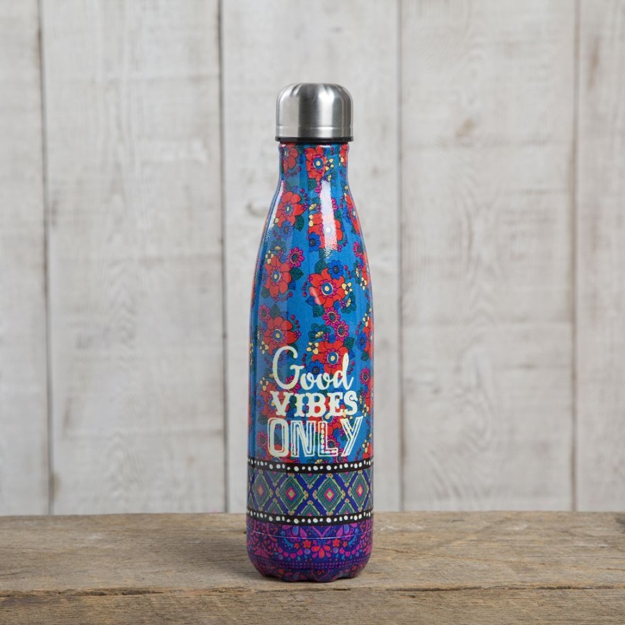 Home Lazy Suricata Water Bottles & Tumblers | Water Bottle Good Vibes Only