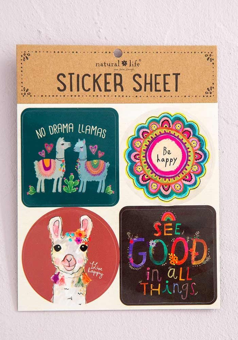 Home Lazy Suricata Stickers | Sticker Sheet No Drama Llamas