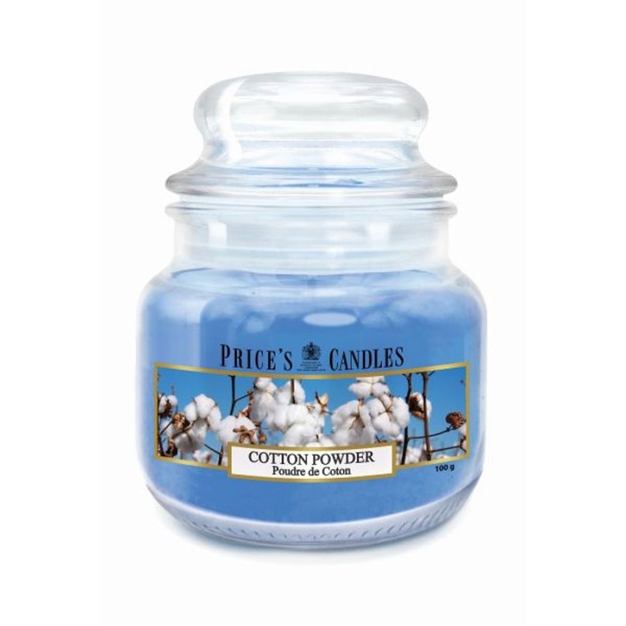 Home Lazy Suricata Candles & Vases | Price'S Candles Cotton Powder Small Jar