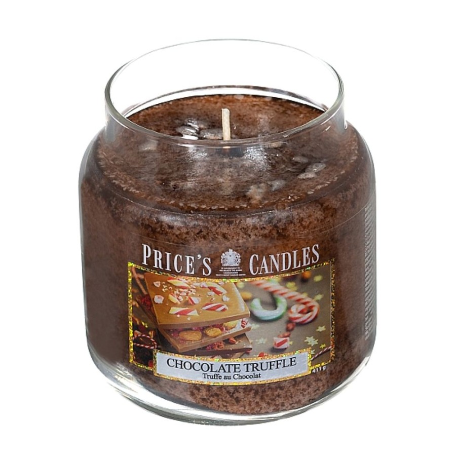 Home Lazy Suricata Candles & Vases | Price'S Candles Chocolate Truffle Medium Jar