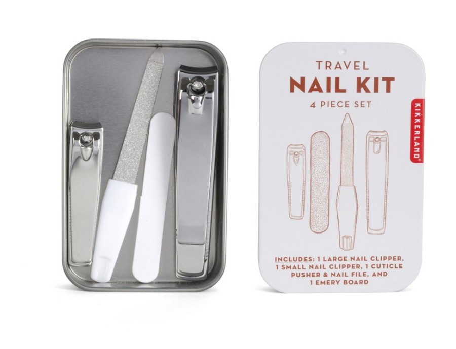 Kikkerland Lazy Suricata | Travel Nail Kit