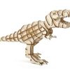 Kikkerland Lazy Suricata | T-Rex 3D Wooden Puzzle 51 Pieces