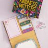 Home Lazy Suricata Stickers | Sticky Note Book Kindness Matters