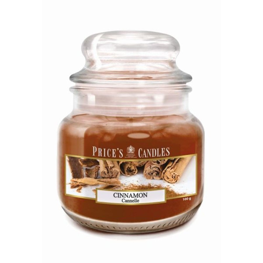 Home Lazy Suricata Candles & Vases | Price'S Candles Cinnamon Small Jar