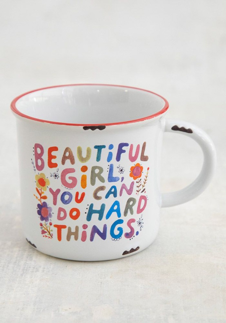 Home Lazy Suricata Mugs | Camp Mug Beautiful Girl