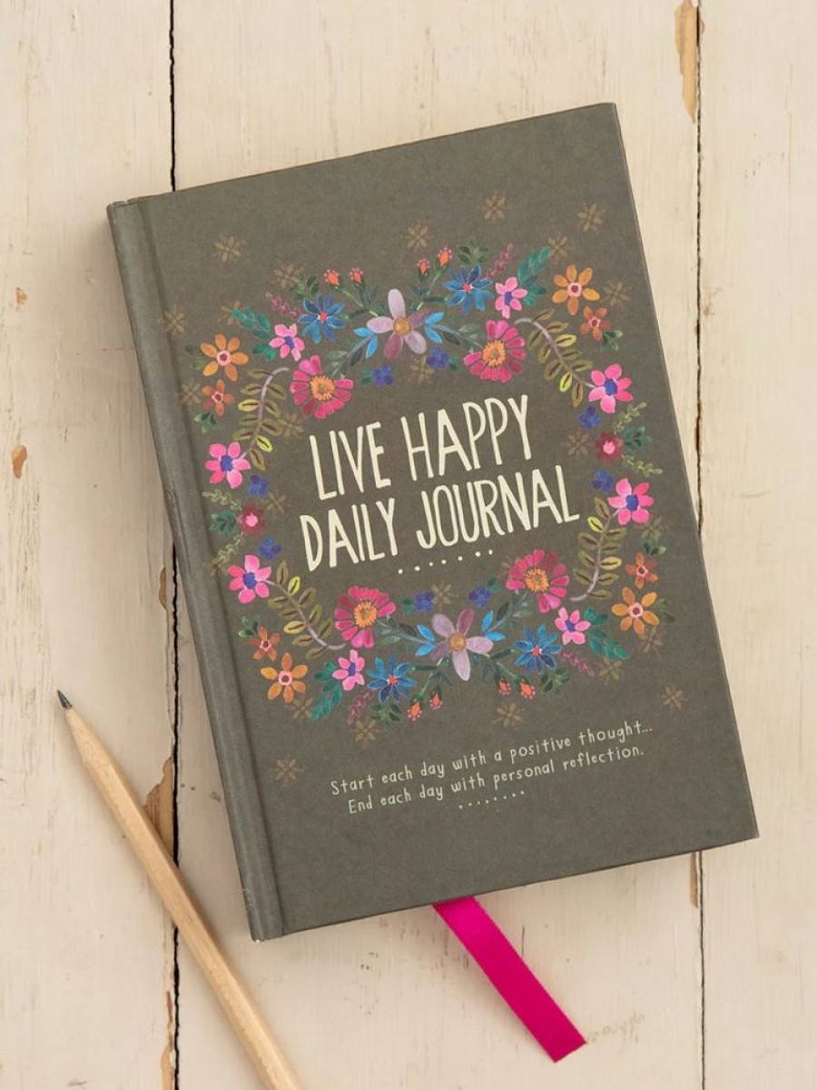 Home Lazy Suricata Notepads & Notebooks | Live Happy Daily Journal