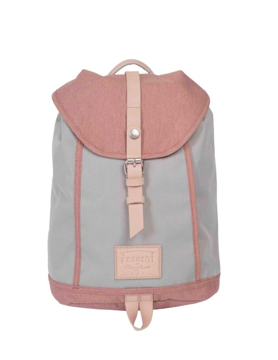 Doughnut Bags Lazy Suricata | Cambridge Mini Light Grey X Peach