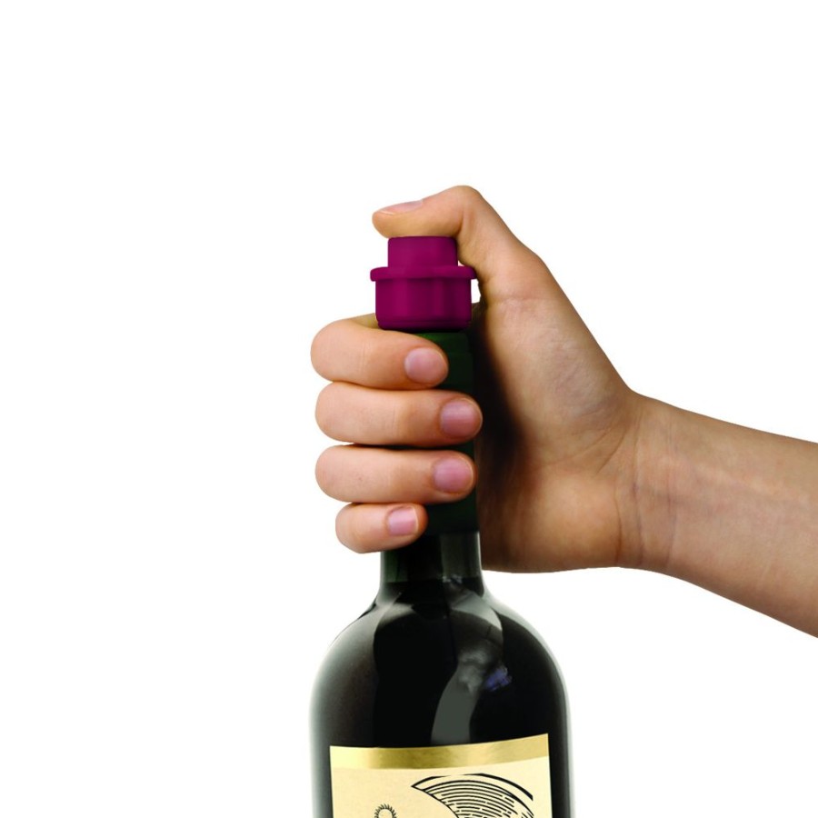 Kikkerland Lazy Suricata | Wine Pump Set