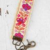 Accessories Lazy Suricata | Embroidered Key Fob Light Pink