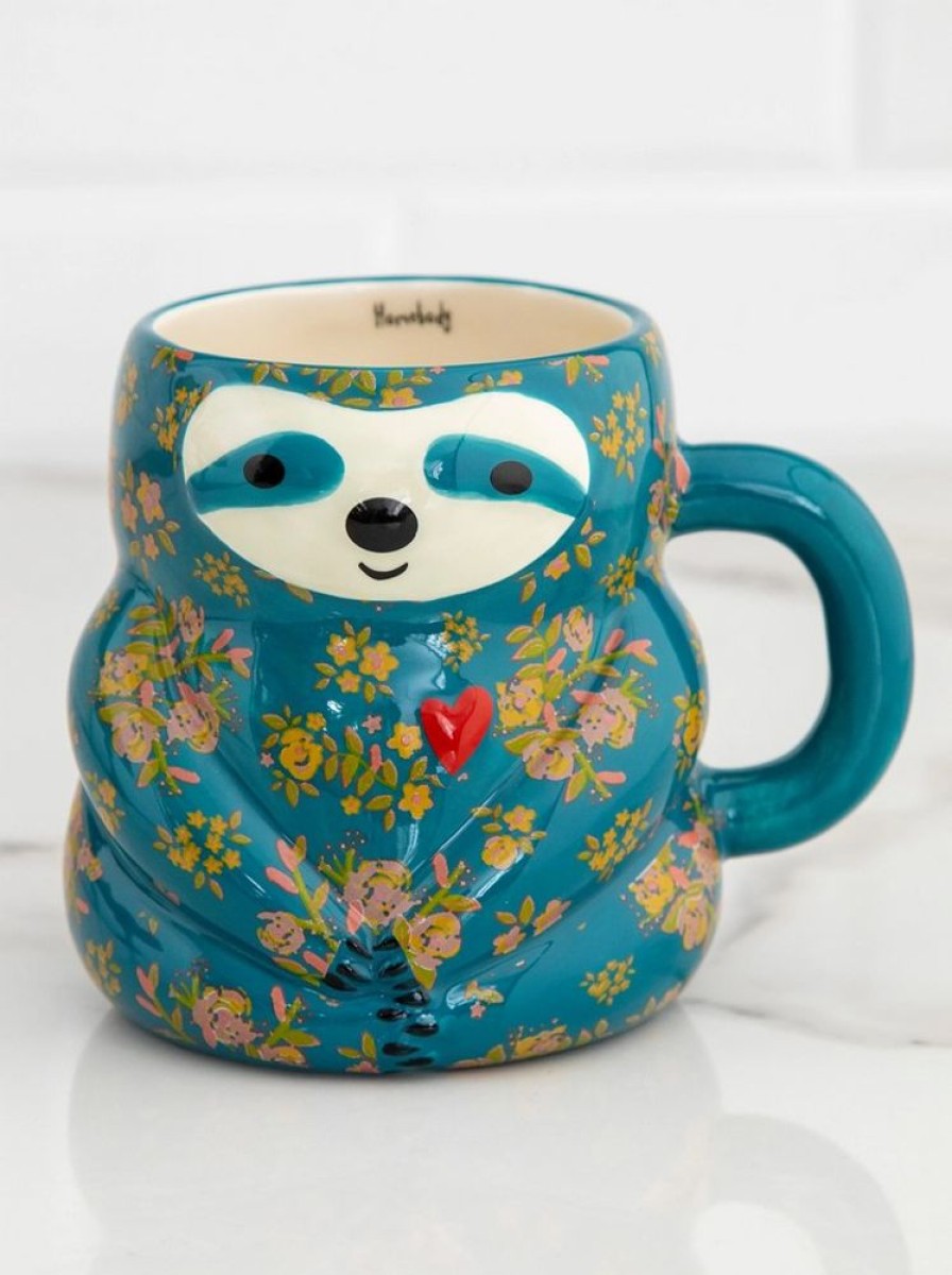 Home Lazy Suricata Mugs | Folk Art Mug